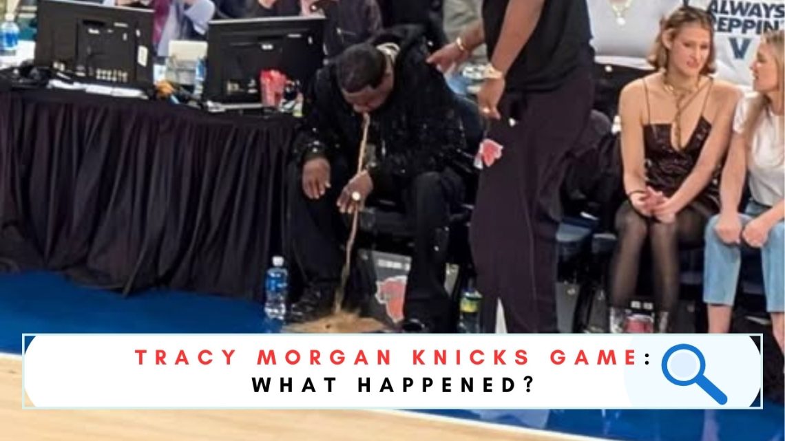 Tracy Morgan Knicks Game