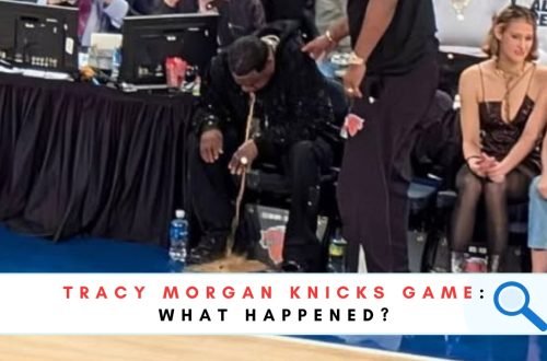 Tracy Morgan Knicks Game