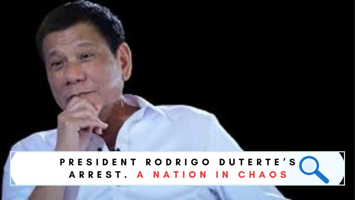 rodrigo duterte’s arrest