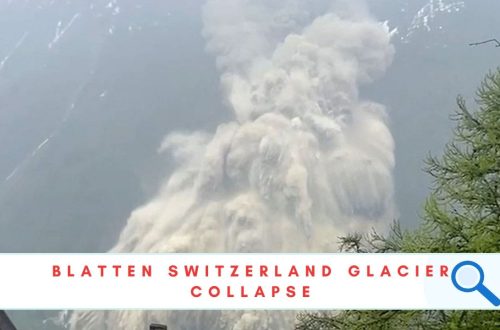 BLATTEN SWITZERLAND GLACIER COLLAPSE