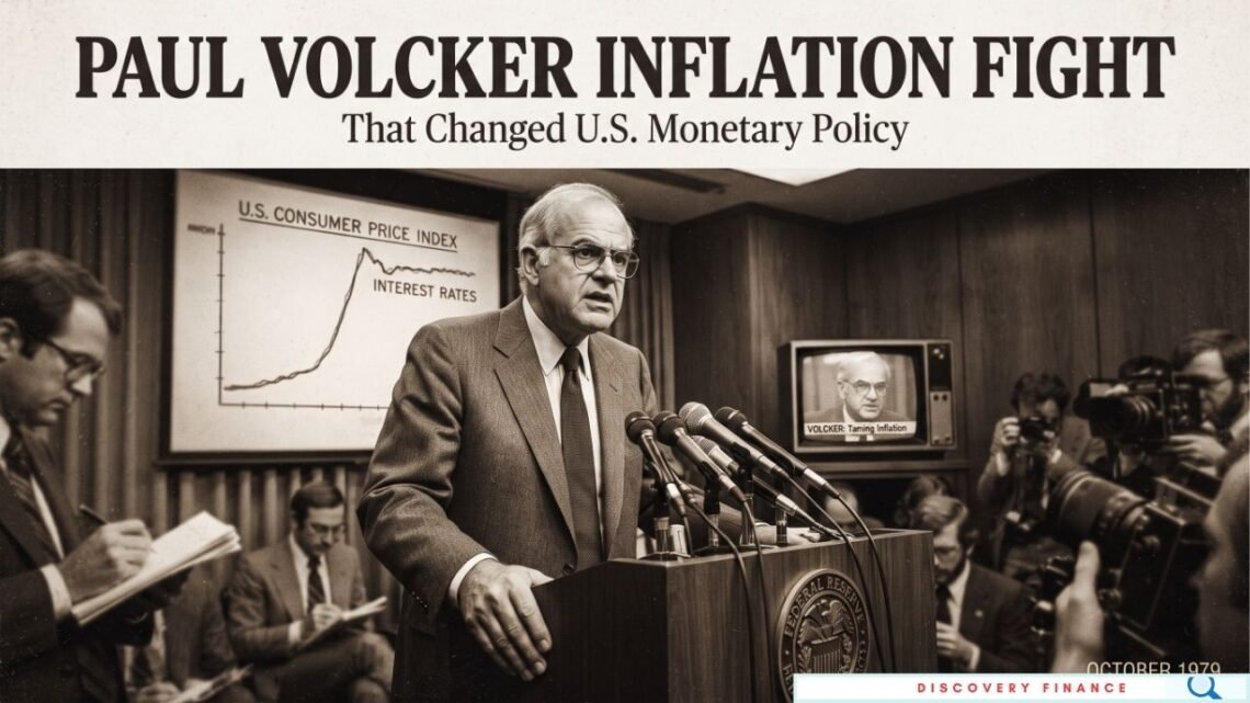 Paul Volcker Inflation Fight